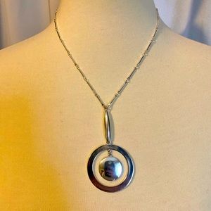 Silver Nine West necklace